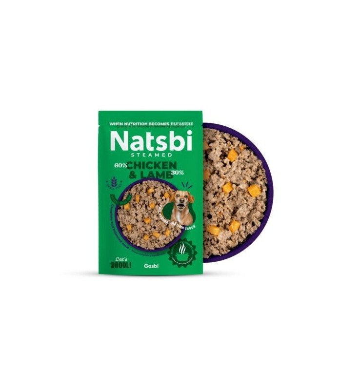Natsbi Dog Steamed Chicken And Lamb
