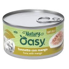 Oasy Wet Cat Natury Soft Jelly Tuna With Mango