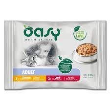 Oasy Wet Cat Multipack Adult Meat Selection