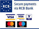 Visa & Mastercard accepted using RCB
