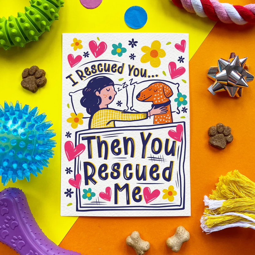 Edible Card You Rescued Me