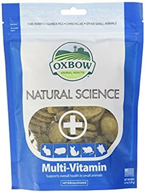 Oxbow Natural Science Multi-vitamin For Small Animals 60 Tablets