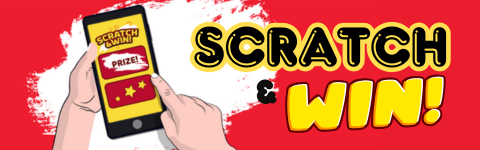 Scratch and Reveal Prizes and Discounts