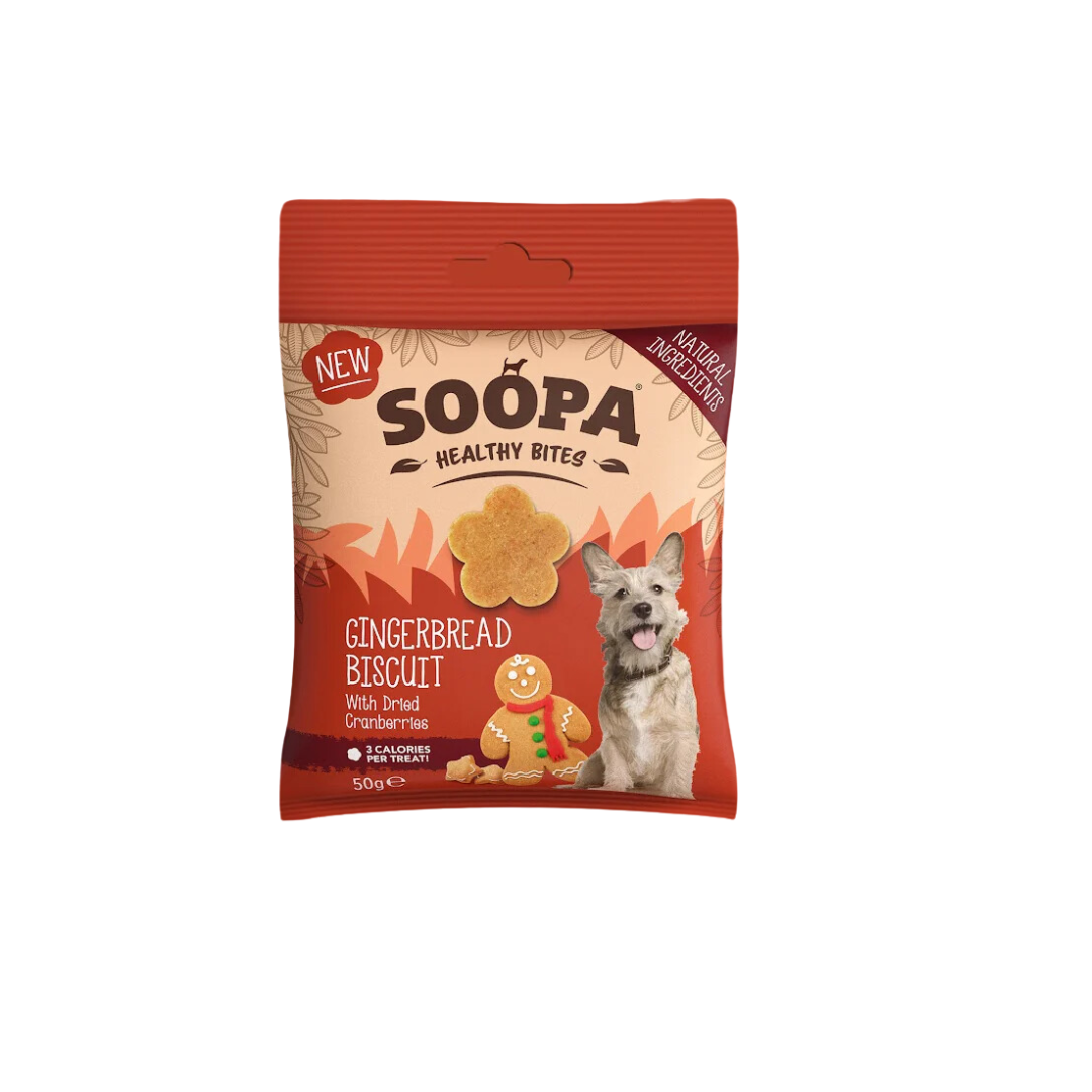 Soopa Gingerbread Biscuit Bites