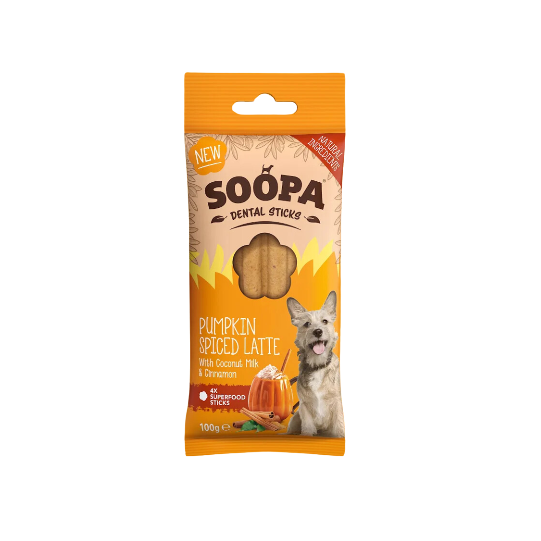 Soopa Pumplin Spiced Latte Sticks