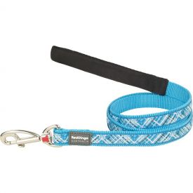 image of Red Dingo Turquoise Extension Dog Leash