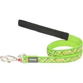 Red Dingo Lime Green Lead