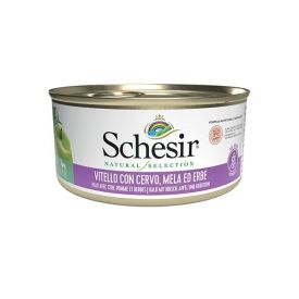image of Schesir Natural Selection Adult Toy And Small Veal With Deer Apple And Herbs
