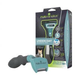 Furminator Undercoat Deshedding Tool Short Hair Small Cat