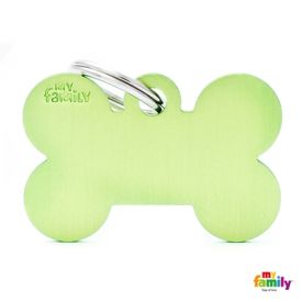 Myfamily Green Bone Nametag