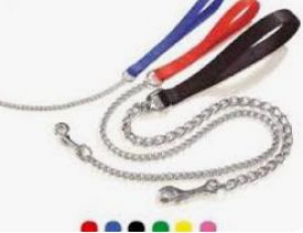 Camon Nylon Leash With Chain