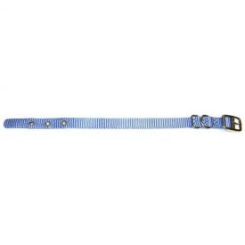image of Hamilton Nylon Deluxe Collar Berry Blue 