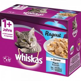 Whiskas Pouches Ragout In Jelly Fish