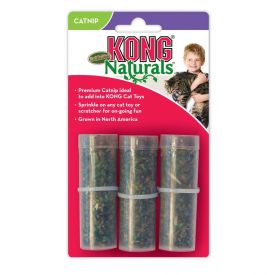 Kong Cat Naturals Catnip Refill Tubes 3-pack
