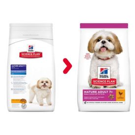 Hill's Science Plan Small & Mini Mature Adult 7+ Dog Food With Chicken