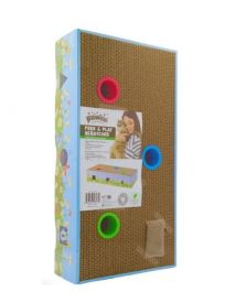 Pawise Peek & Play Scratcher With Catnip