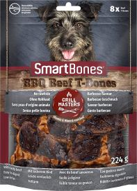 Smart Bones Grill Masters Bbq Beef T-bones 8 Pcs