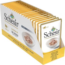 Schesir Cat Food Pouch Tuna - Chicken In Jelly