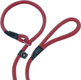  Nobby Fun Retriever Leash And Collar In 1 Dark Red 13 X 170 Cm 