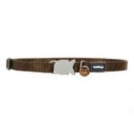 Red Dingo Kitten Cat Collar Brown