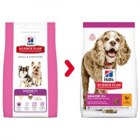 Hill's Science Plan Small & Mini Senior 11+ Dog Food With Chicken