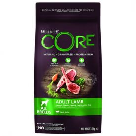 image of Wellness Core Dog Adult Lamb Grain Free Dry Food