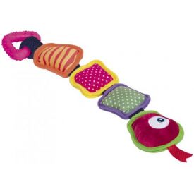 Nobby Plush Snake With Rubber Toy