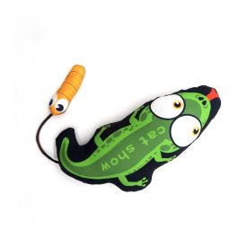 Pet Interest Cat Toy Crocodile 3d With Silvervine