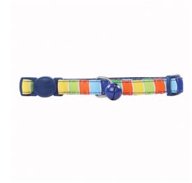 Pawise Cat Collar Stripe Blue