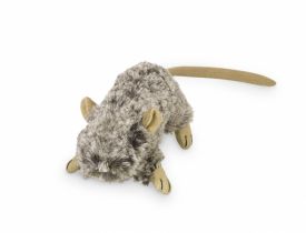 Nobby Plush Mouse Rustling 10cm Gray