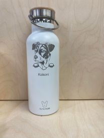 Bamboo Bottle Kokoni White