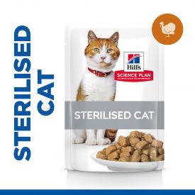 Hills Sterilised Cat Wet Food With Turkey