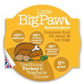 Little Big Paw Gourmet Tender Turkey Mousse