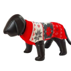 Nobby Xmas Dog Pullover Snowflake