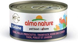 Almo Nature Hfc Light Tuna Chicken Ham 70gr