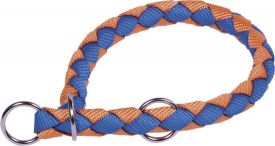 Nobby Collar Corda Light Blue And Orange