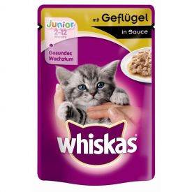 Whiskas Junior Poultry Pouch