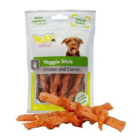 Truly Veggie Stick Chicken And Carrot 90gr