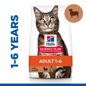 Hill's Science Plan Adult Cat Food With Lamb