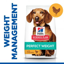 Hill's Science Plan Perfect Weight Small & Mini Adult Dog Food With Chicken