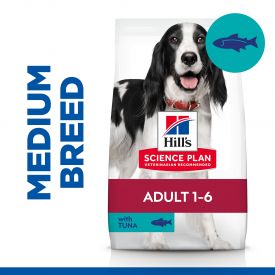 Hill's Science Plan Medium Adult Dog Food With Tuna & Rice
