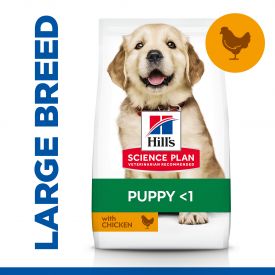 Hill's Science Plan Large Breed Puppy Food With Chicken