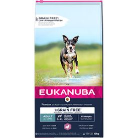 image of Eukanuba Grain Free All Breed Dry Adult Dog Food Duck
