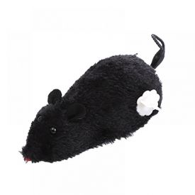 Plush Mouse With Rattle Assorted 