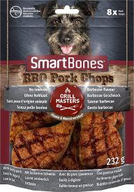 image of  Smart Bones Grill Masters Bbq Pork Chops 8 Pcs