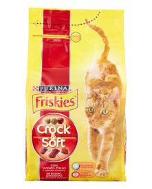 Friskies Crunchy  Tender Cat Beef Chicken And Vegetables 