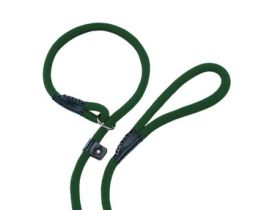 image of Nobby Fun Leash With Collar 170cm- 13mm Green