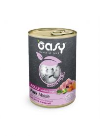 Oasy Wet Dog Grain Free - Adult Medium & Large Breed Pork