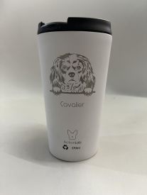 Coffee Thermos White Cavalier