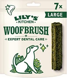 image of Lily's Kitchen Woofbrush Natural Dental Dog Chew Large 7 Pack